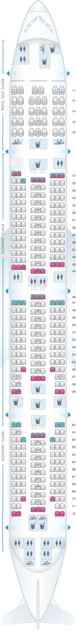 thai airways date change