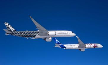 Newest Aircraft in the skies Boeing 787-9 and Airbus 350