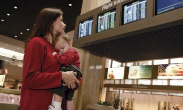 traveling with infants and complying to airport security regulations