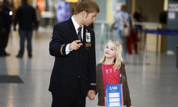 airport procedures applied to unaccompanied minors