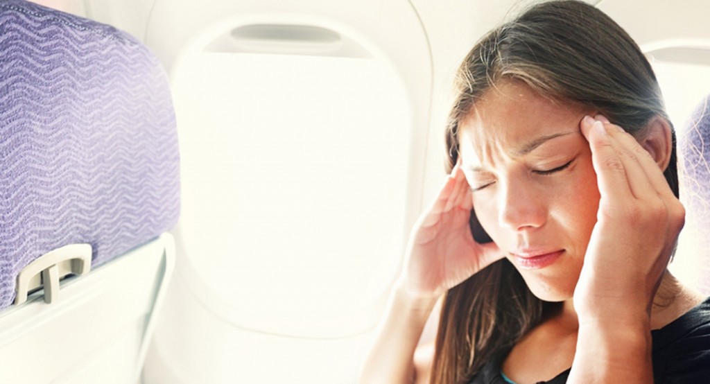 deal with common health issues when flying