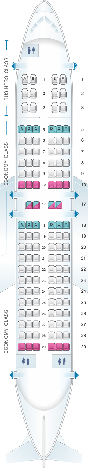 Copa Airlines Seating Chart