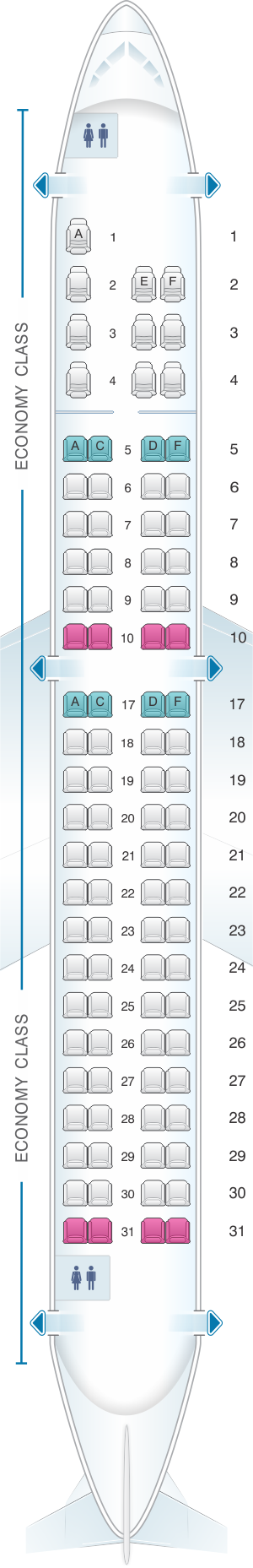 Copa Airlines Seating Chart