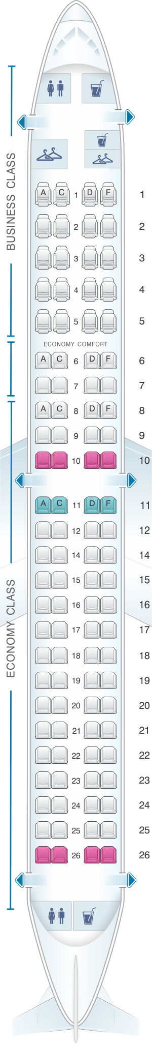 Klm Airplane Seating Chart