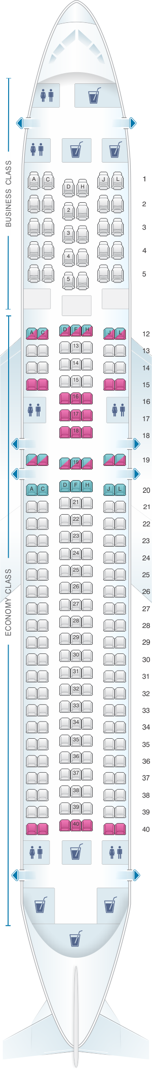 Lan 767 Seating Chart