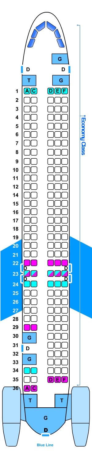 Md 80 Seating Chart