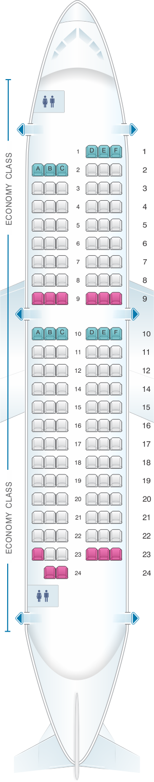 Avianca Airbus A318 Seating Chart