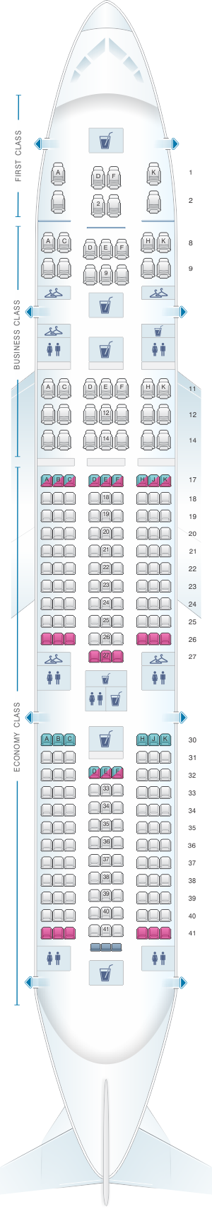 Air India Seating Chart