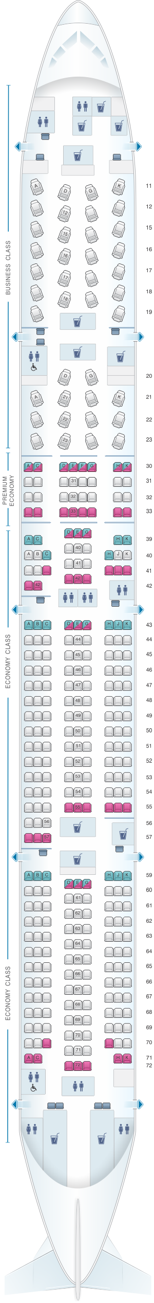 Cathay Pacific 773 Seating Chart