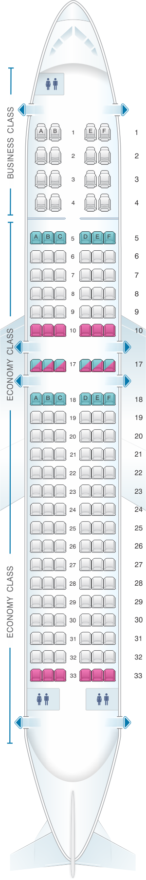 Copa Airlines Seating Chart