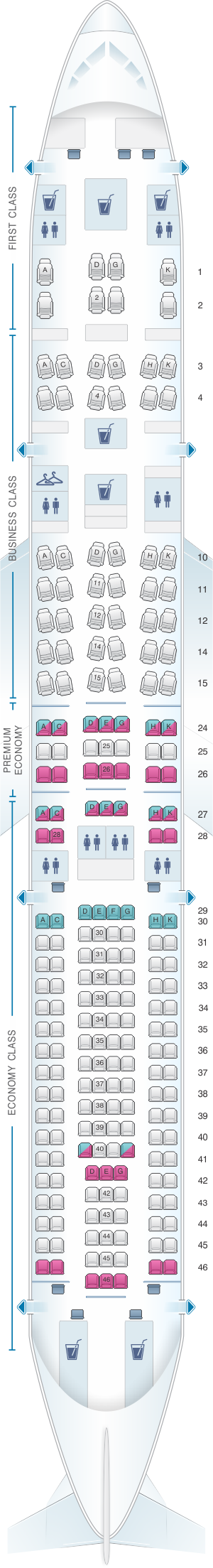 Lufthansa Lh 413 Seat Map Infoupdate Lufthansa Lh 413 Seat Map Infoupdate