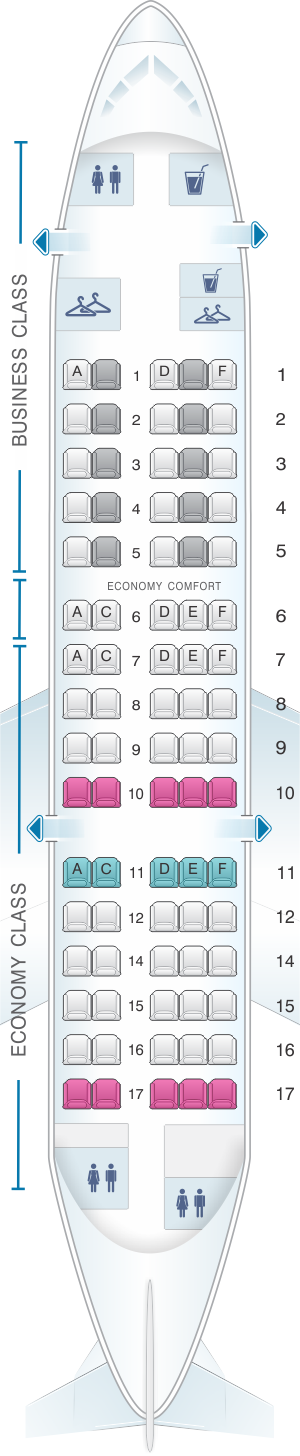 Klm Seating Chart