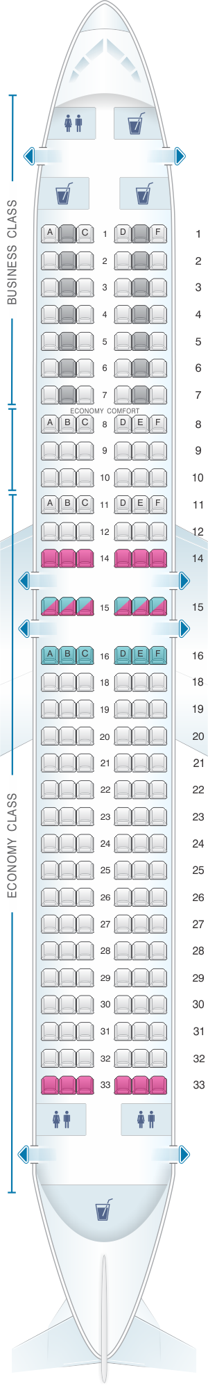 United Airlines Seating Chart 737 900