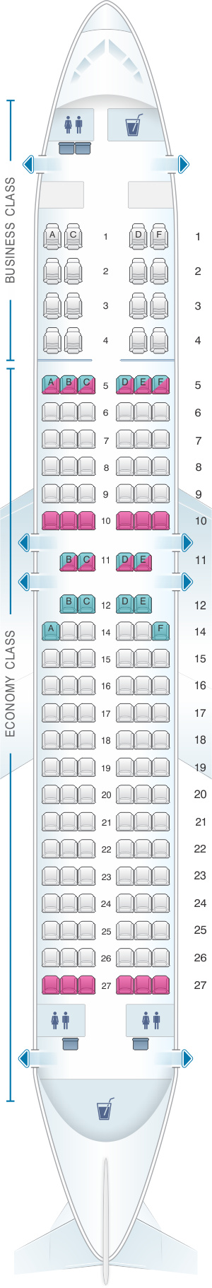 Boeing 737 800 Seating Chart Malaysia Airlines