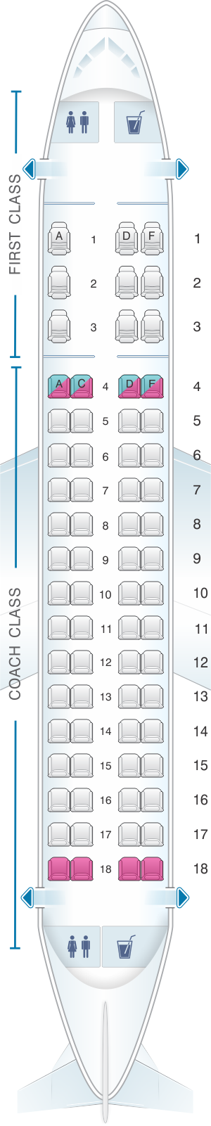 Emb 170 Seating Chart