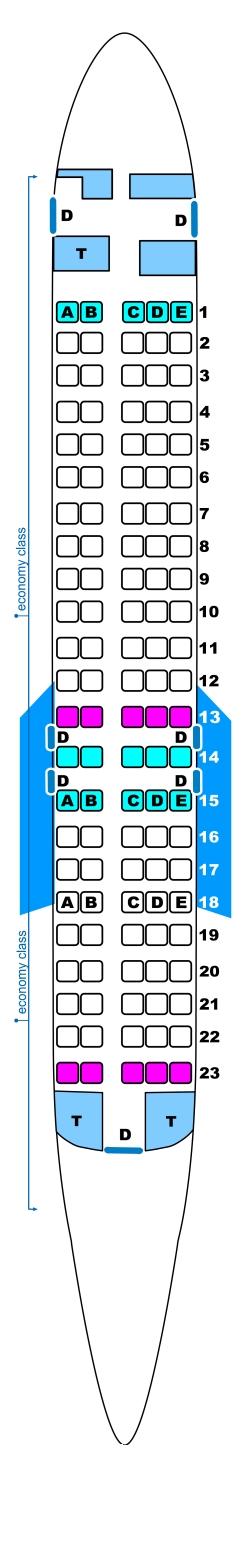 Boeing 717 Seating Chart