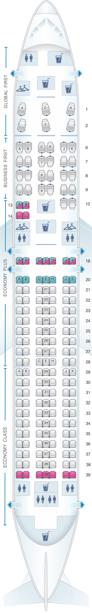 United 767 Seating Chart