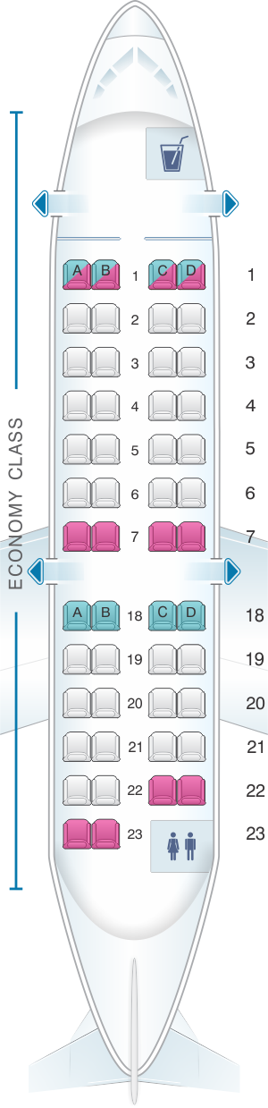 Dh3 Aircraft Seating Chart