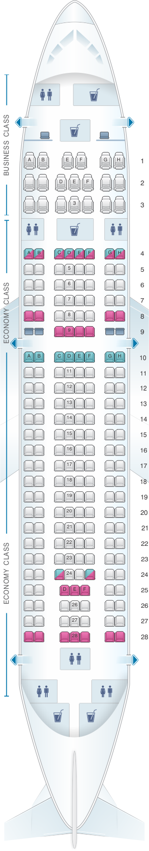Avianca Airbus A318 Seating Chart