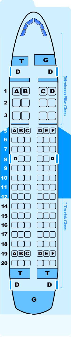 Avianca Airbus A318 Seating Chart