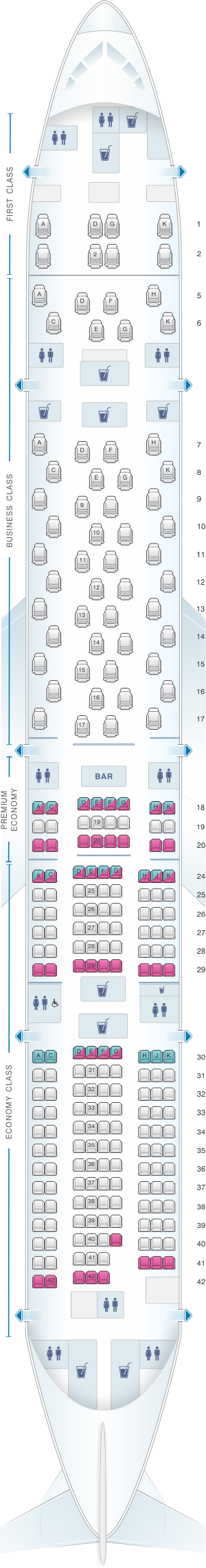 Boeing 777 300er Seating Chart Singapore Airlines