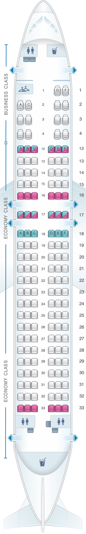 Air Canada Airline Seating Chart