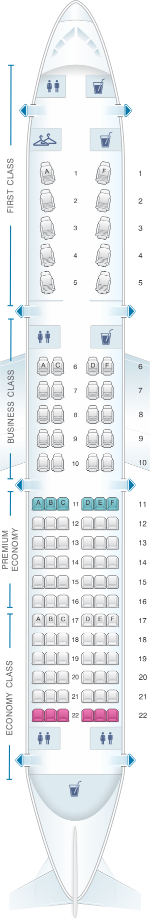 How can you access the Airbus A321 seating chart?
