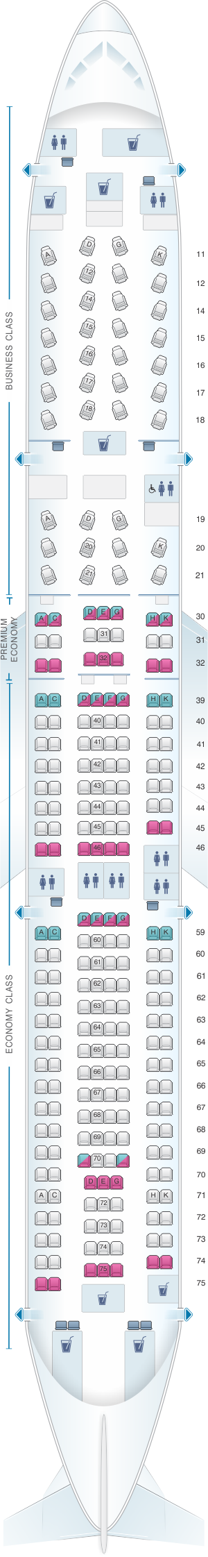 Cathay Pacific Seating Chart