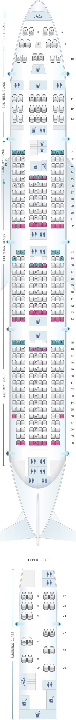 Boeing 747 Seating Chart El Al