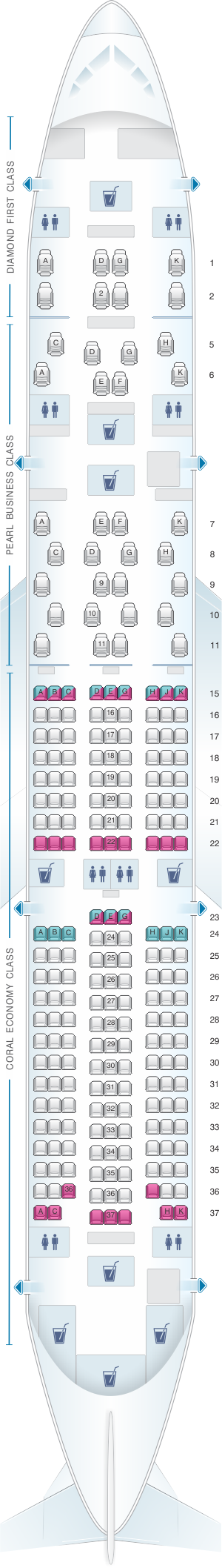 Etihad Flight Seating Chart