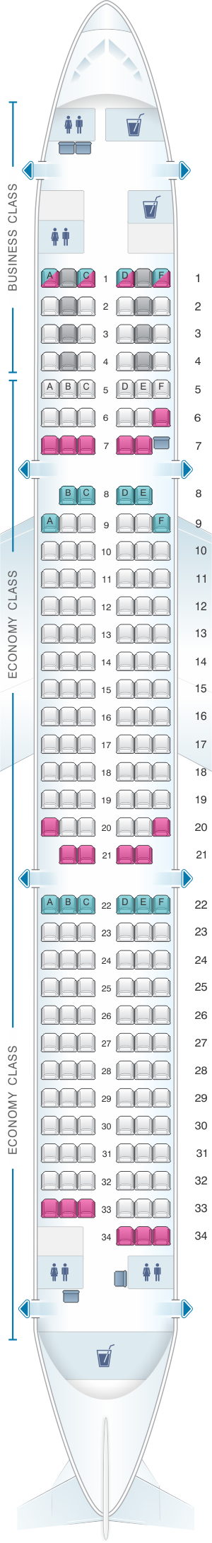 Airbus A330 Finnair Seating Chart