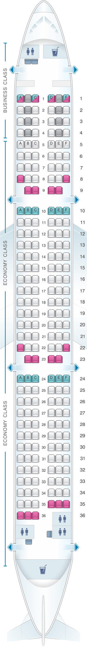 Airbus A330 Finnair Seating Chart