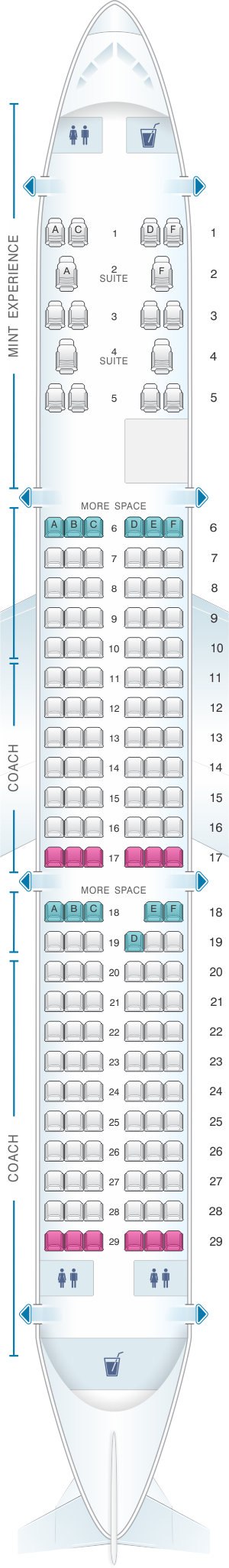 Jetblue Airbus Seating Chart