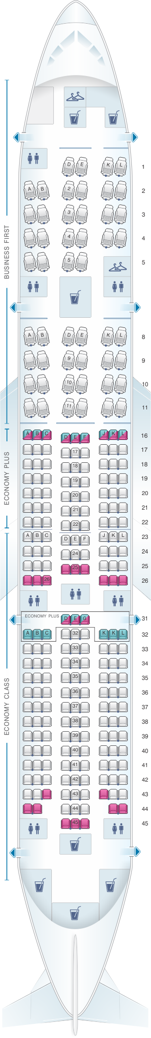 Boeing 777 222a Seating Chart