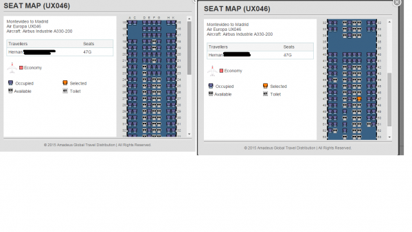 E90 Airlines Seating Chart