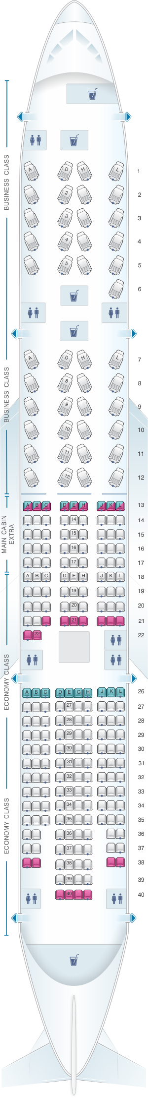 United 777 200 Seating Chart