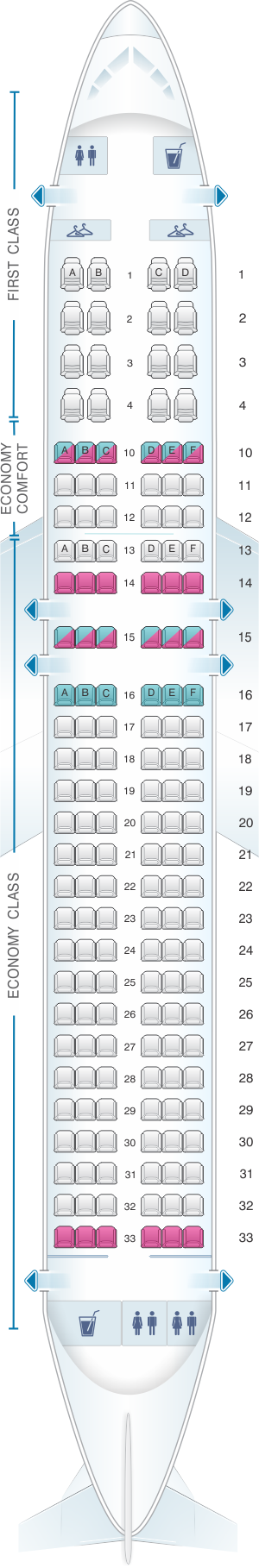 Airplane Seating Chart Delta