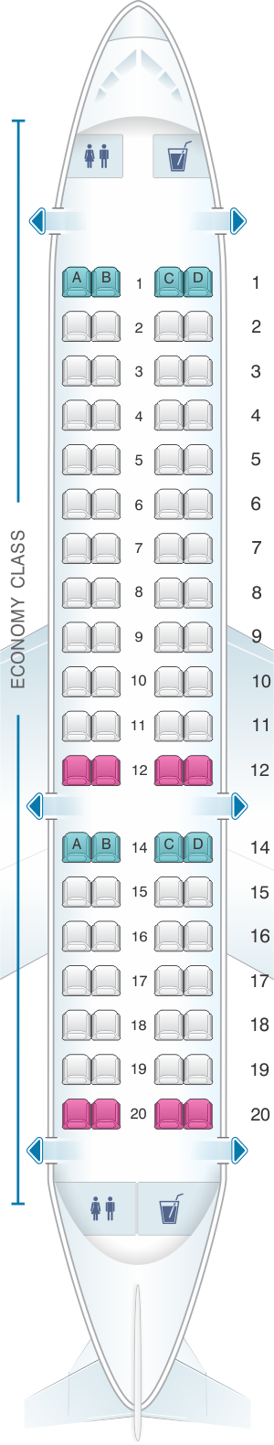 Emb 170 Seating Chart