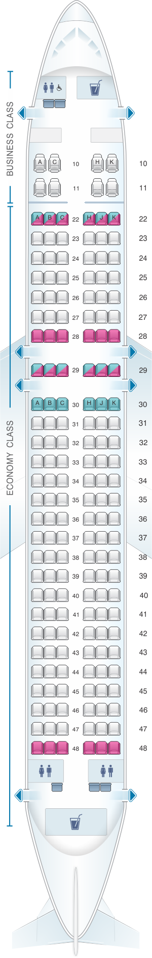 Cathay Pacific Seating Chart