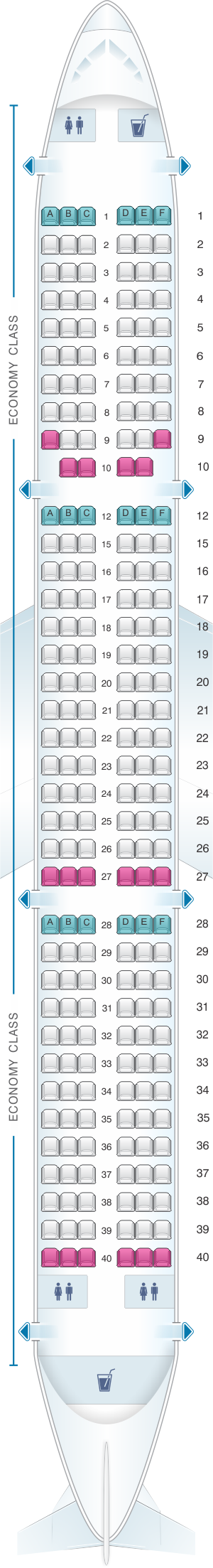 Vueling Seating Chart