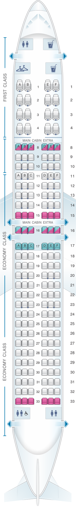 Seating Chart Boeing 737 Max 8