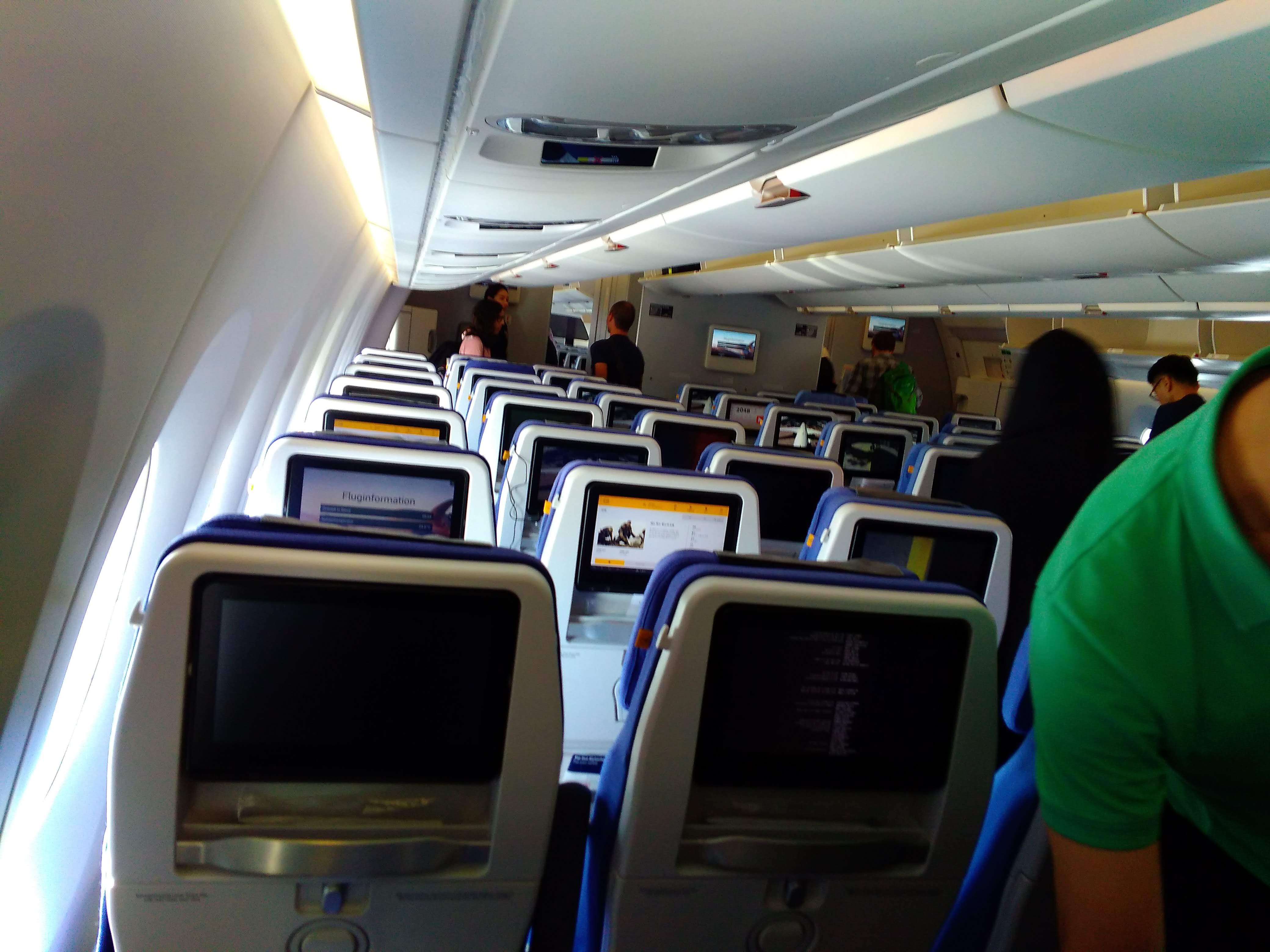 Lufthansa Flight 481 Seating Chart