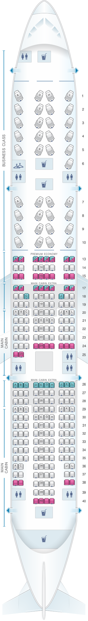 seat assignments on american airlines