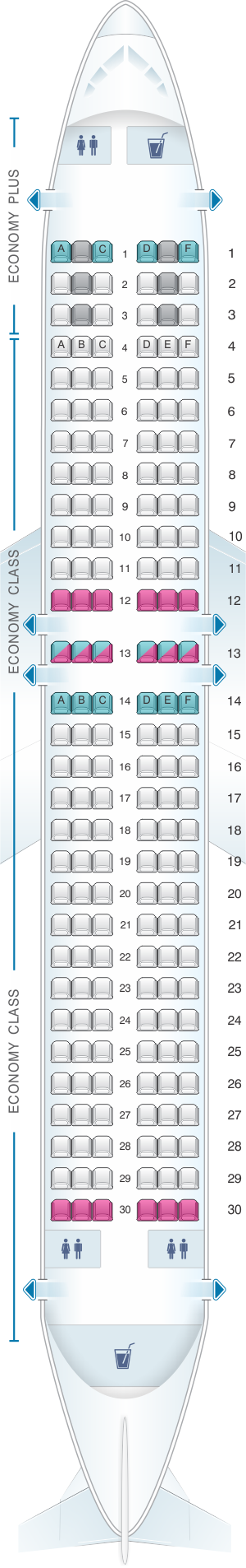 seating plan 737 max 8