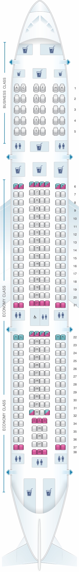 seat assignments on air canada