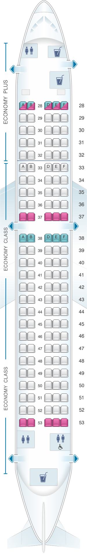 A220 Seating Chart